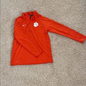Nike DriFit Clemson Half Zip Pullover